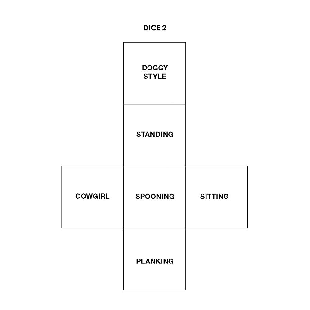 Sex Dice Silver - Lustly