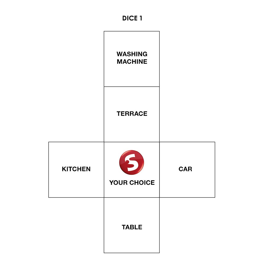 Sex Dice Silver - Lustly