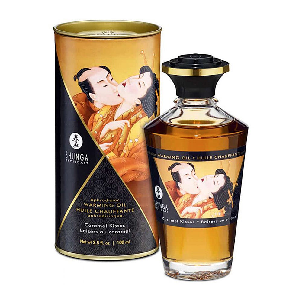 Shunga Aphrodisiac Oils Caramel Kisses - Lustly