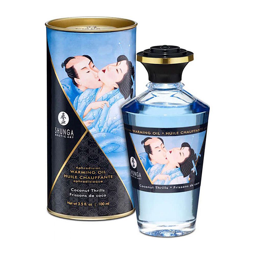 Shunga Aphrodisiac Oils Coconut Thrills - Lustly