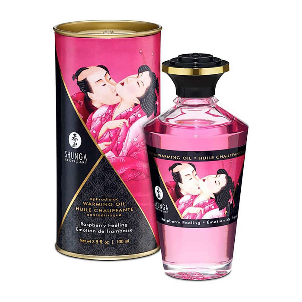 Shunga Aphrodisiac Oils Raspberry Feeling - Lustly
