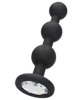 Silicone Beaded Diamond Butt Plug - Lustly