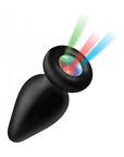 Silicone Light Up Butt Plug Small - Lustly