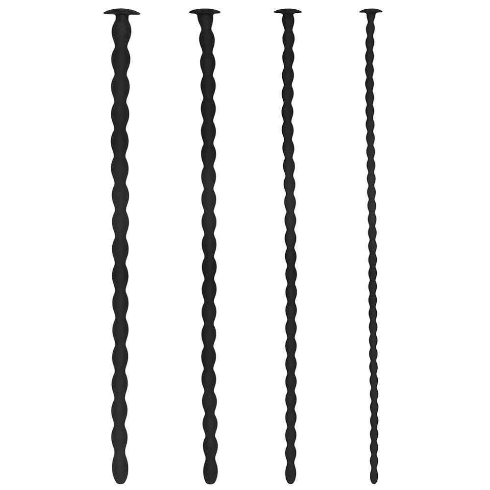 Silicone Spiral Screw Plug Set - Advanced Urethral Sounding - Lustly