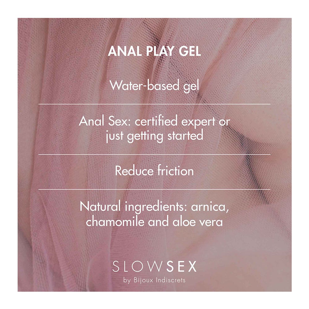 Slow Sex Anal Play Gel - Lustly
