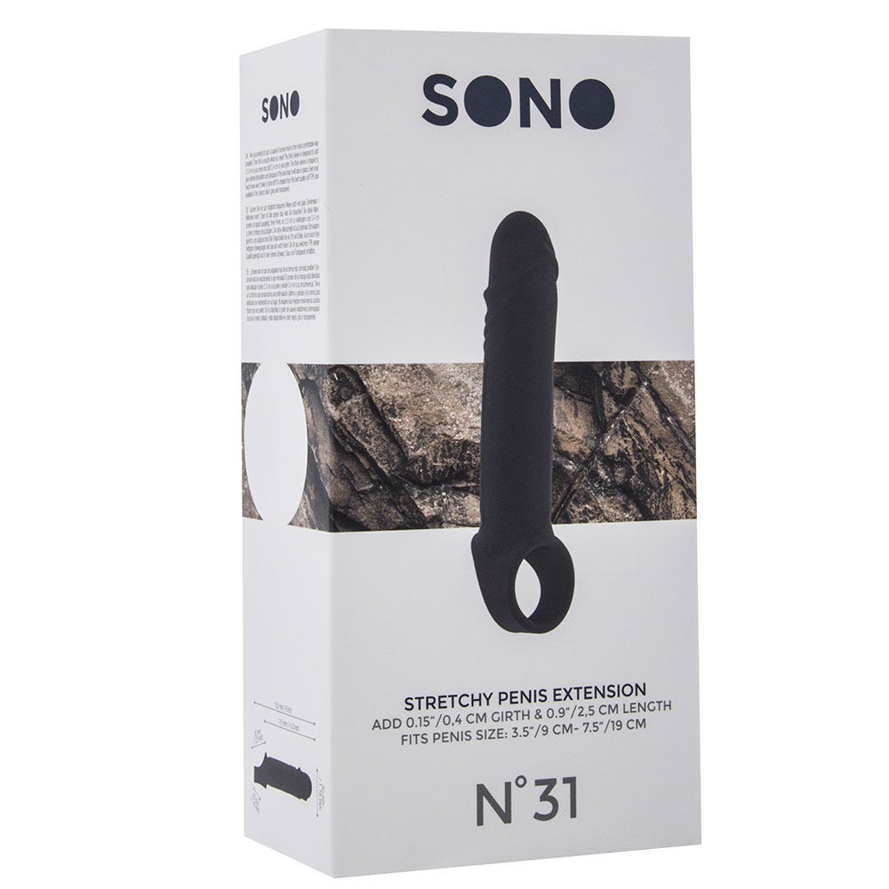 SONO Penis Extension Black N.31 - Lustly
