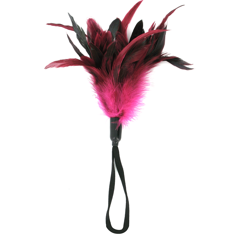 Sportsheets Pleasure Feather Tickler Rosa - Lustly