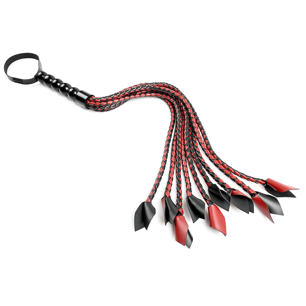 Sportsheets Saffron Flätad Flogger - Lustly