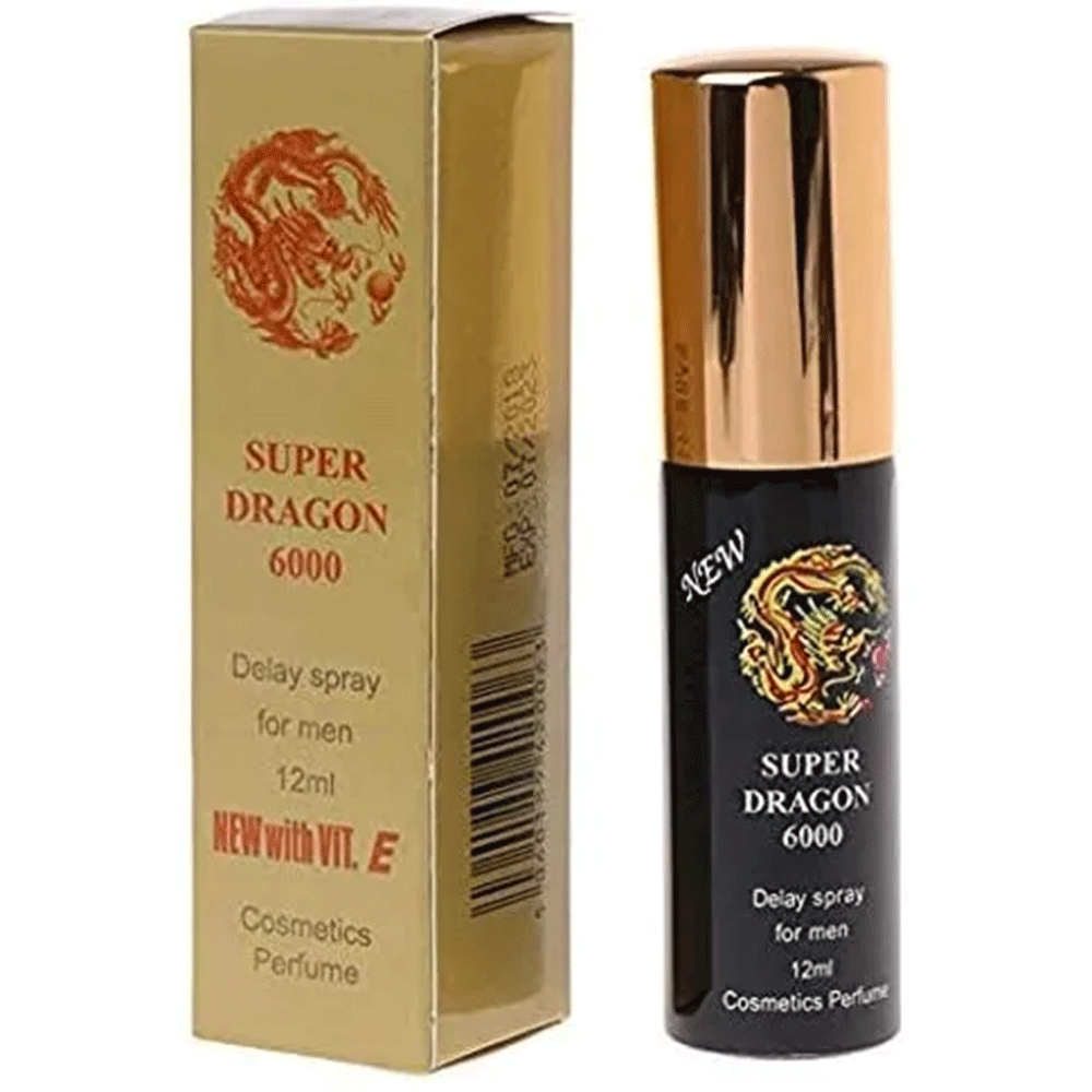 Super Dragon Spray 6000 Delay Spray 12ml - Lustly