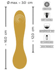 Sweet Smile Flexible Swirl Vibrator - Lustly