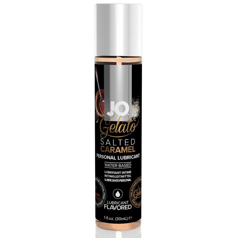 System JO Gelato Salted Caramel Vattenbaserat Glidmedel 30ml - Lustly