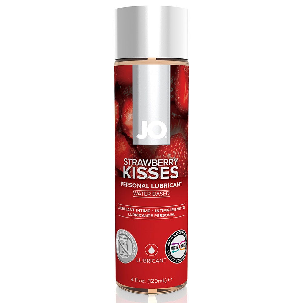 System JO H2O Flavored Strawberry Kiss - Lustly