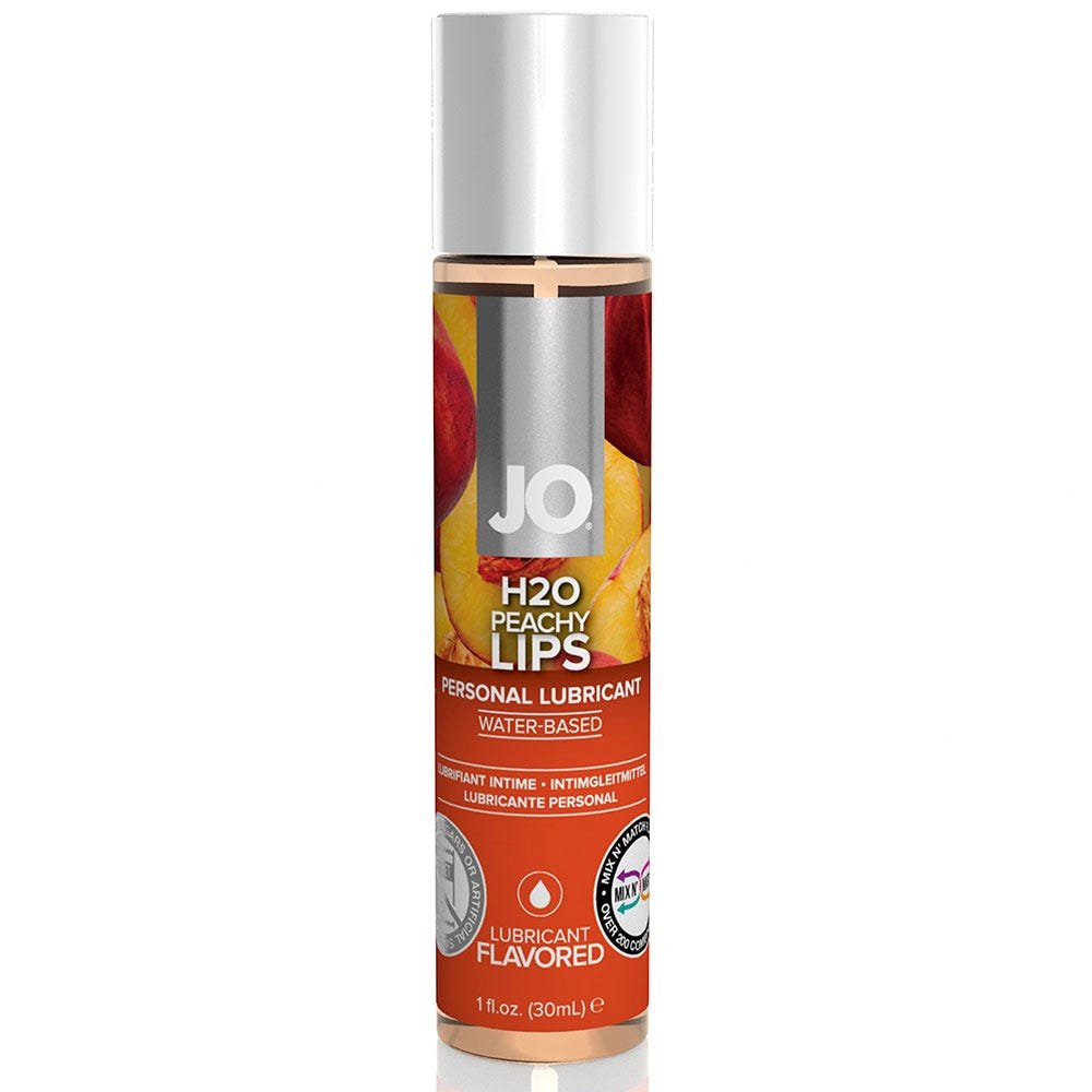 System JO H2O Peachy Lips 30ml - Lustly