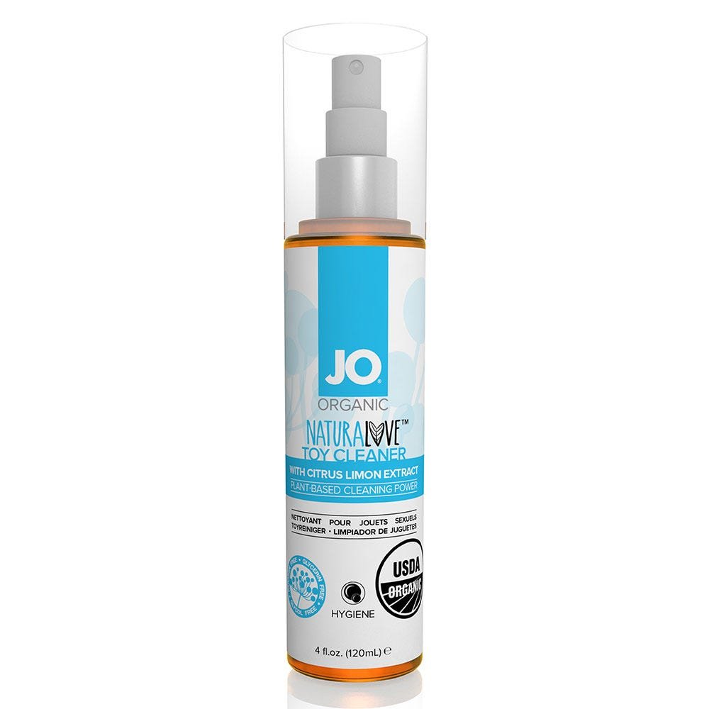 System JO NaturaLove Organic Toy Cleaner 120ml - Lustly