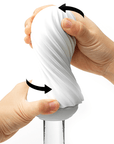 Tenga Flex Masturbation Sleeve Silky White - Lustly