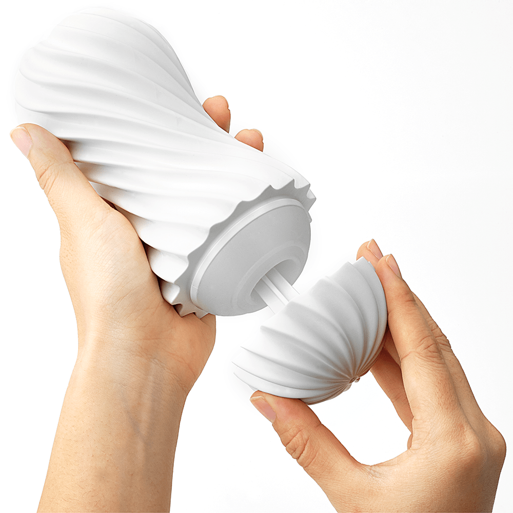 Tenga Flex Masturbation Sleeve Silky White - Lustly