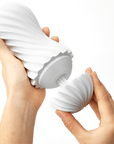 Tenga Flex Masturbation Sleeve Silky White - Lustly