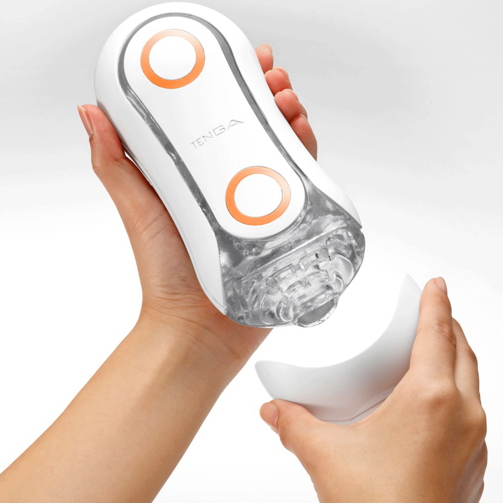 Tenga Flip Orb Masturbator Orange Crash - Lustly