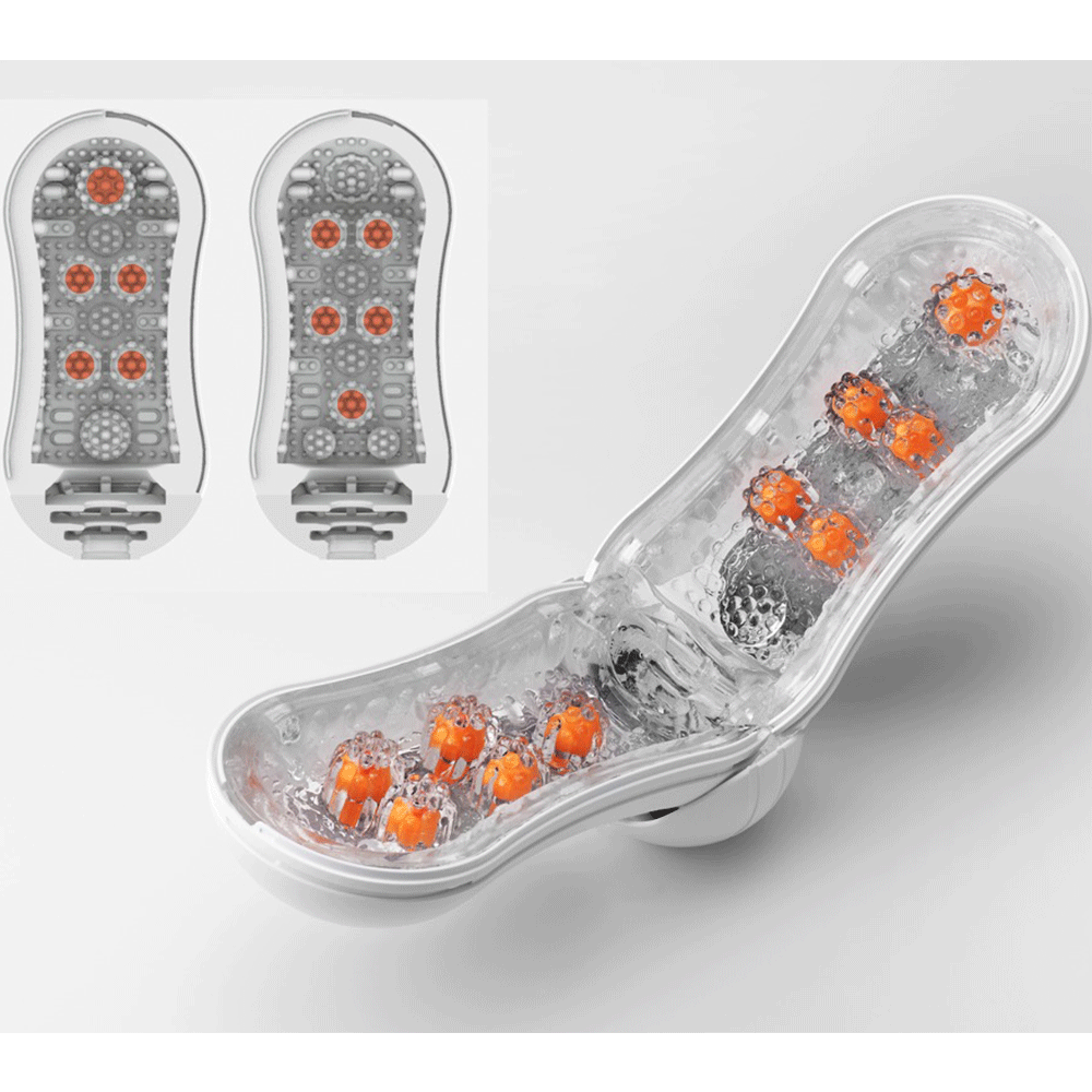 Tenga Flip Orb Masturbator Orange Crash - Lustly