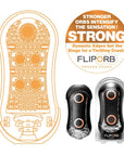 TENGA Flip Orb Strong Masturbator Orange Crash - Lustly