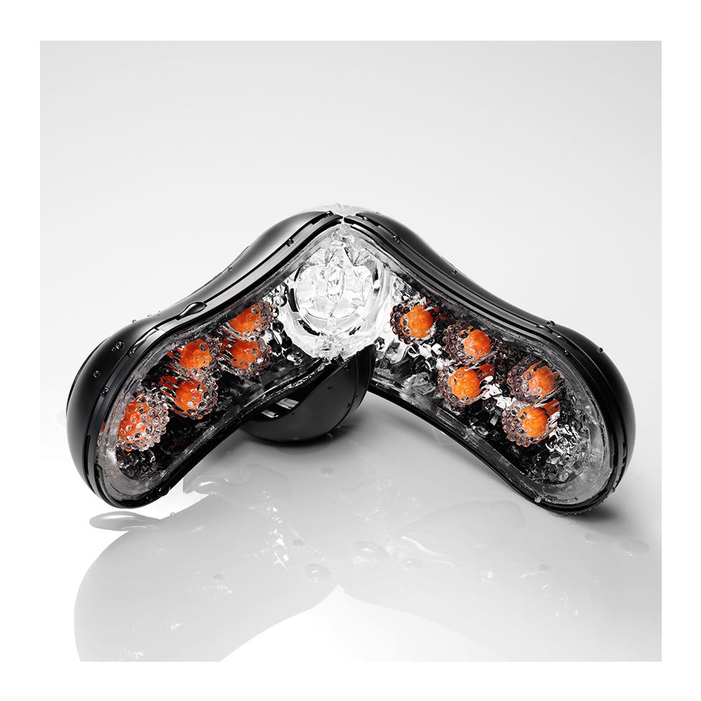 TENGA Flip Orb Strong Masturbator Orange Crash - Lustly