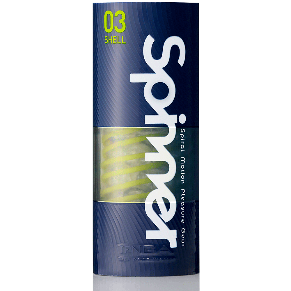 Tenga Spinner Masturbator Shell - Lustly