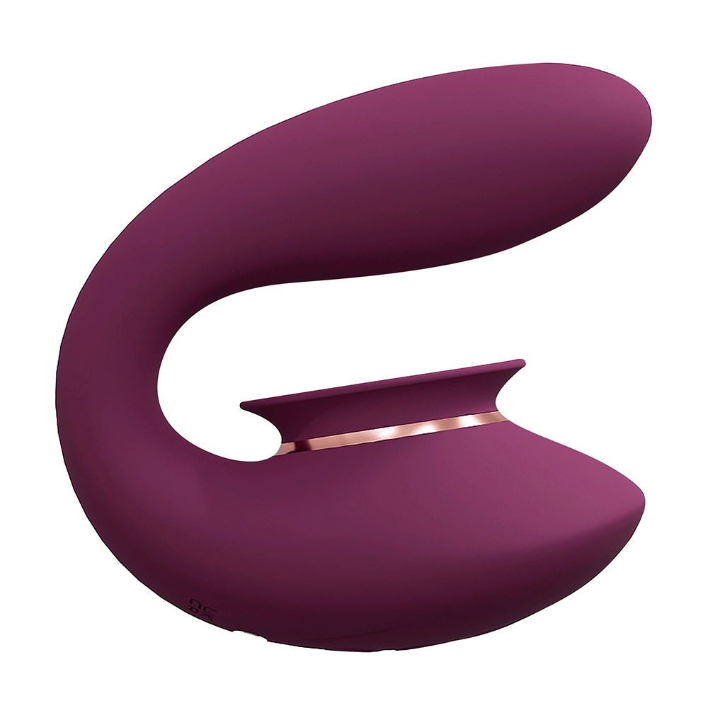 Twitch 3 Burgundy Rabbitvibrator - Lustly