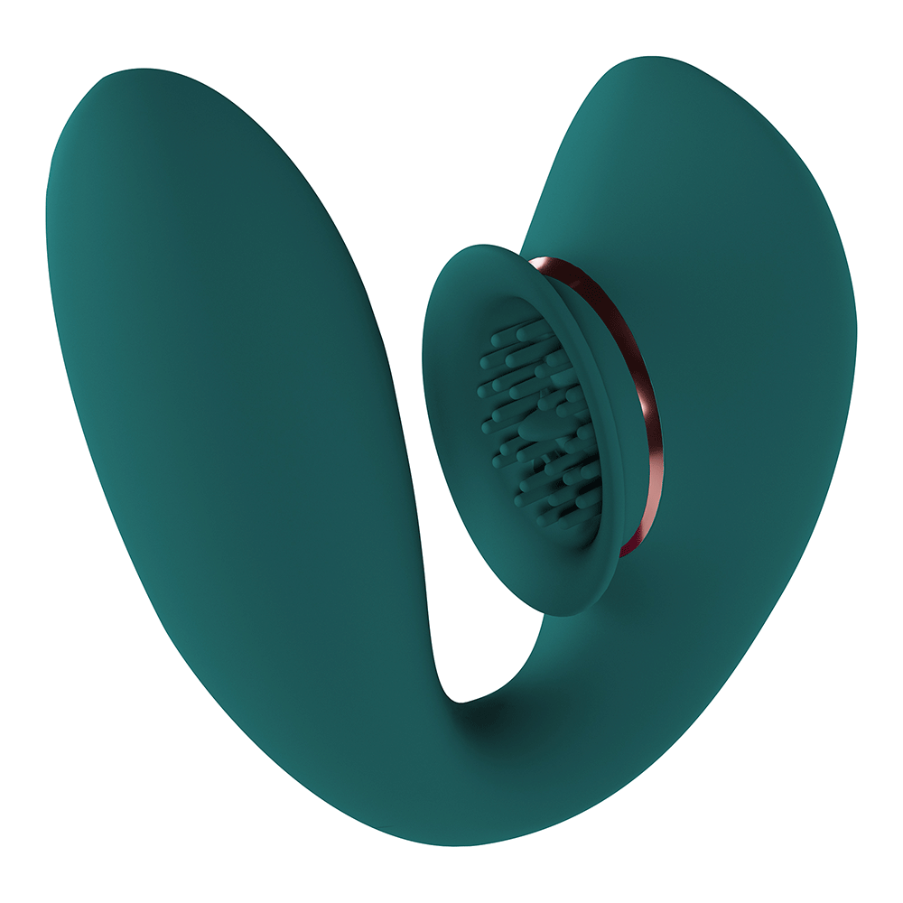Twitch 3 Forest Green Rabbitvibrator - Lustly