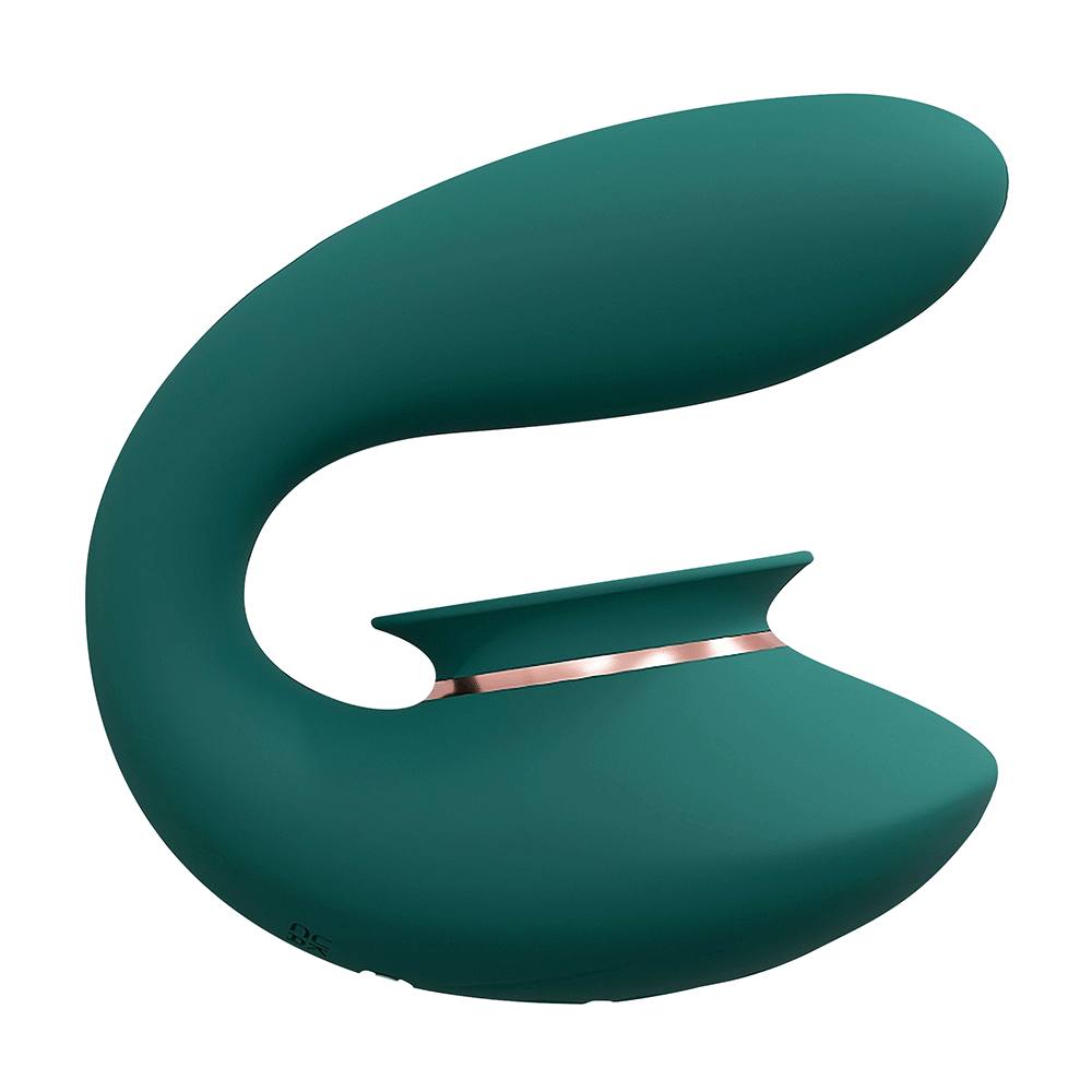 Twitch 3 Forest Green Rabbitvibrator - Lustly