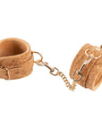 Vegan Handcuffs Beige - Lustly