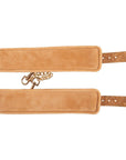 Vegan Handcuffs Beige - Lustly