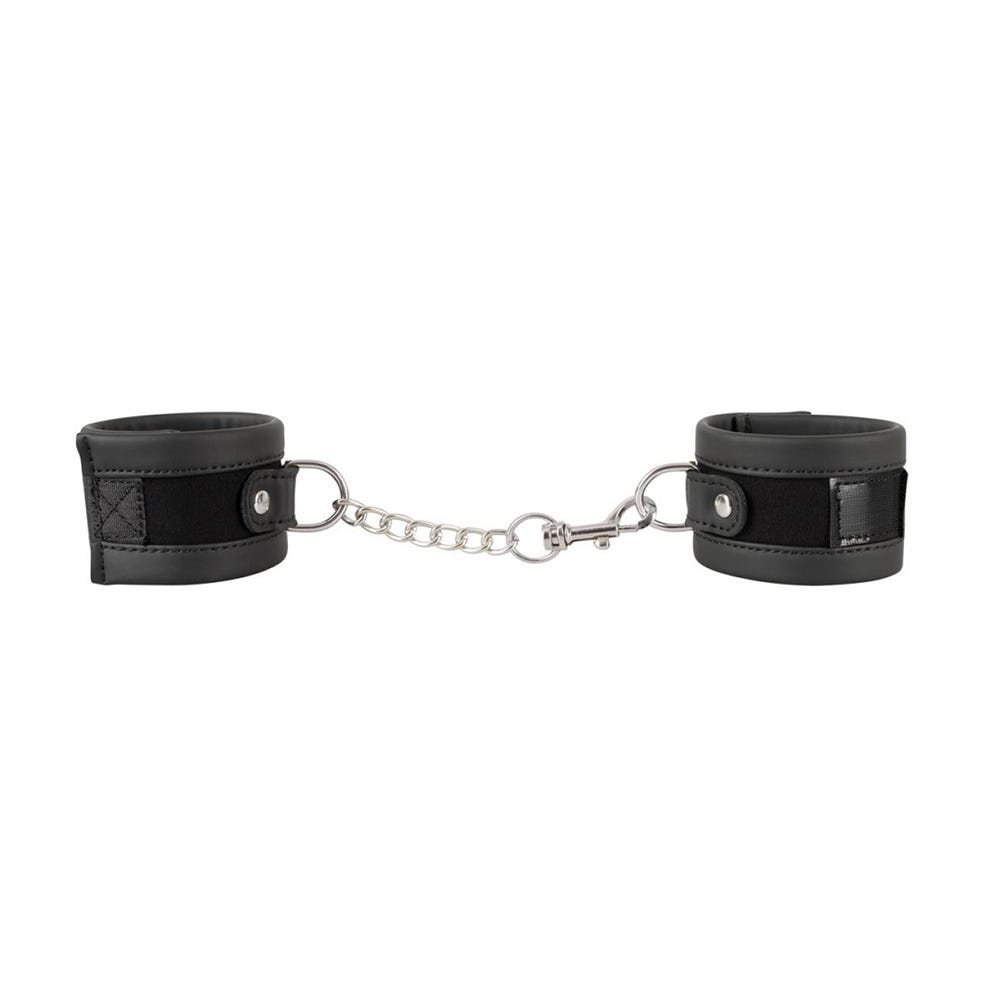Vegan Handcuffs Black - Lustly