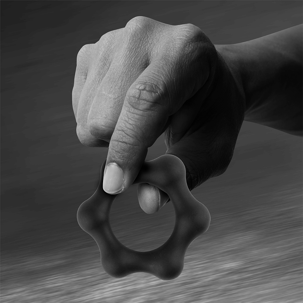 VelvOr Rooster Milo Cock Ring Set Svart - Lustly