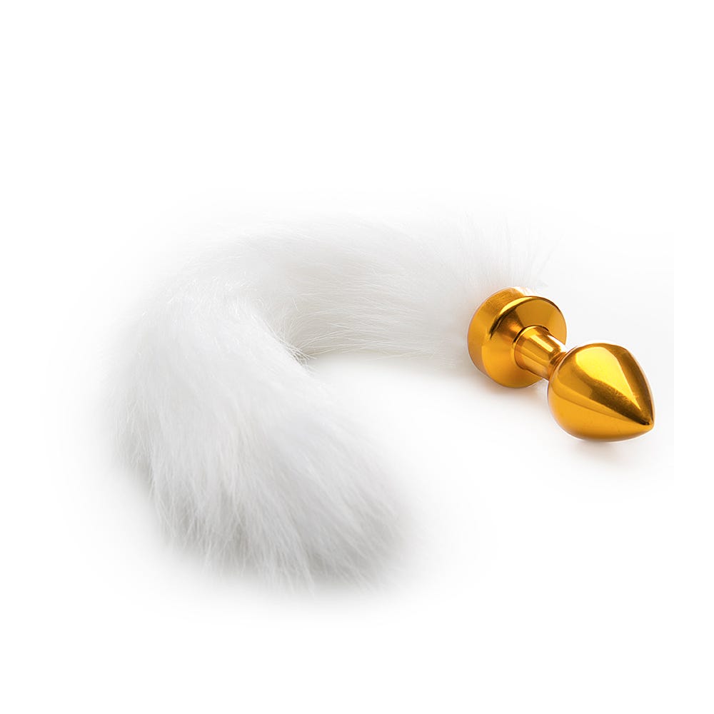 Vit Tail Plug Guld - Lustly