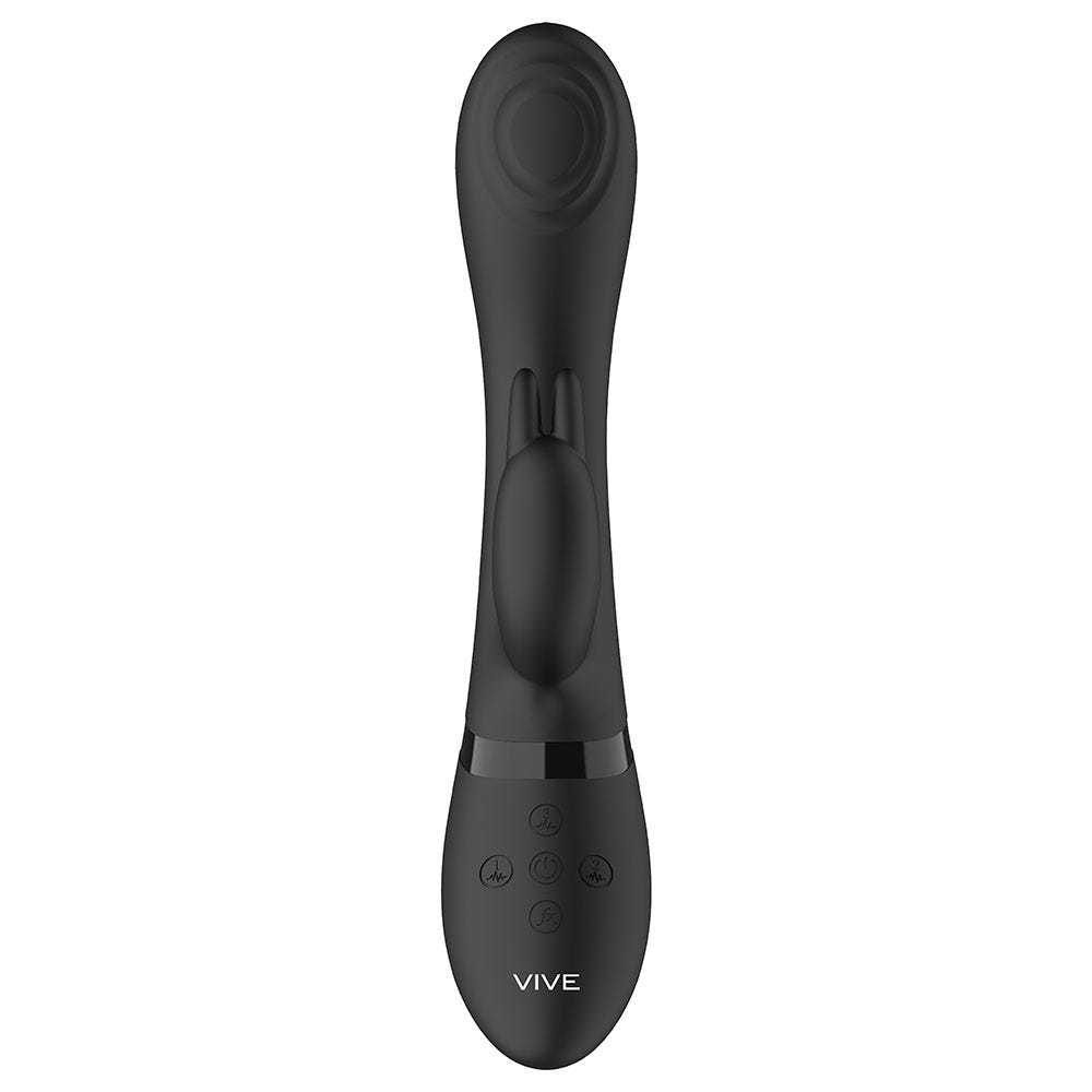 Vive Cato Rabbit Black - Lustly