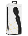 Vive Enora Wand & Vibrator Black - Lustly
