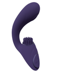 VIVE Gen Rabbitvibrator med Borste Lila mot vit bakgrund. Köp rabbits och rabbitsvibratorer på lustly.se - snabb & diskret leverans