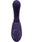 Framsida av VIVE Gen Rabbitvibrator med Borste Lila mot vit bakgrund.