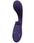 VIVE Gen Rabbitvibrator med Borste Lila ståendes mot vit bakgrund.