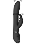 VIVE Halo Ring Rabbit Vibrator Black - Lustly