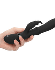 VIVE Halo Ring Rabbit Vibrator Black - Lustly