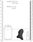 Vive Hana Black Fingervibrator - Lustly