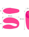 We - Vibe Chorus Cosmic Pink Samlagsvibrator - Lustly