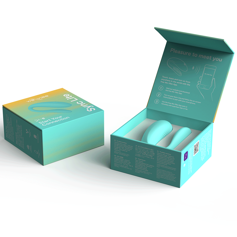 We - vibe Sync Lite Aqua - Lustly