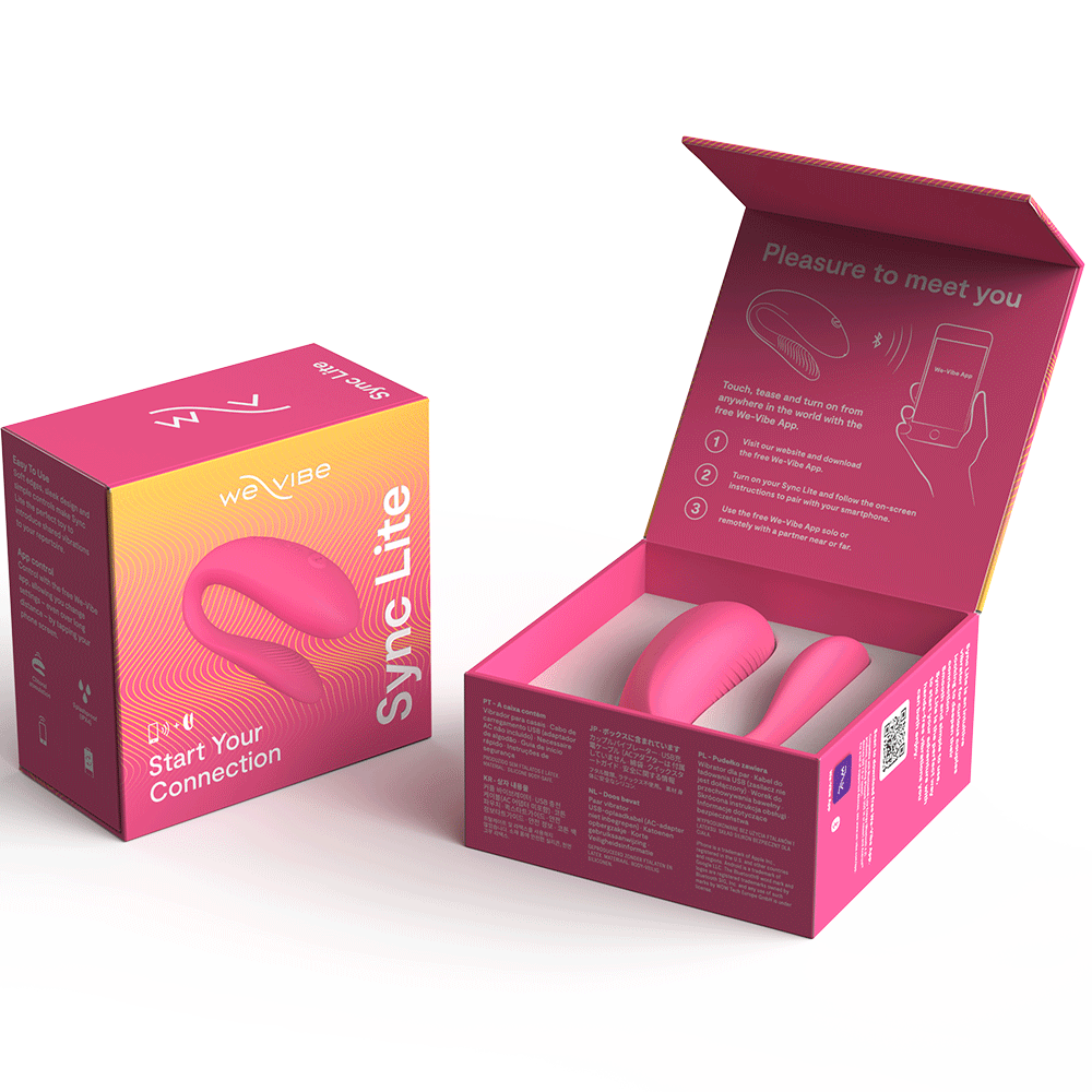 We - vibe Sync Lite Pink - Lustly