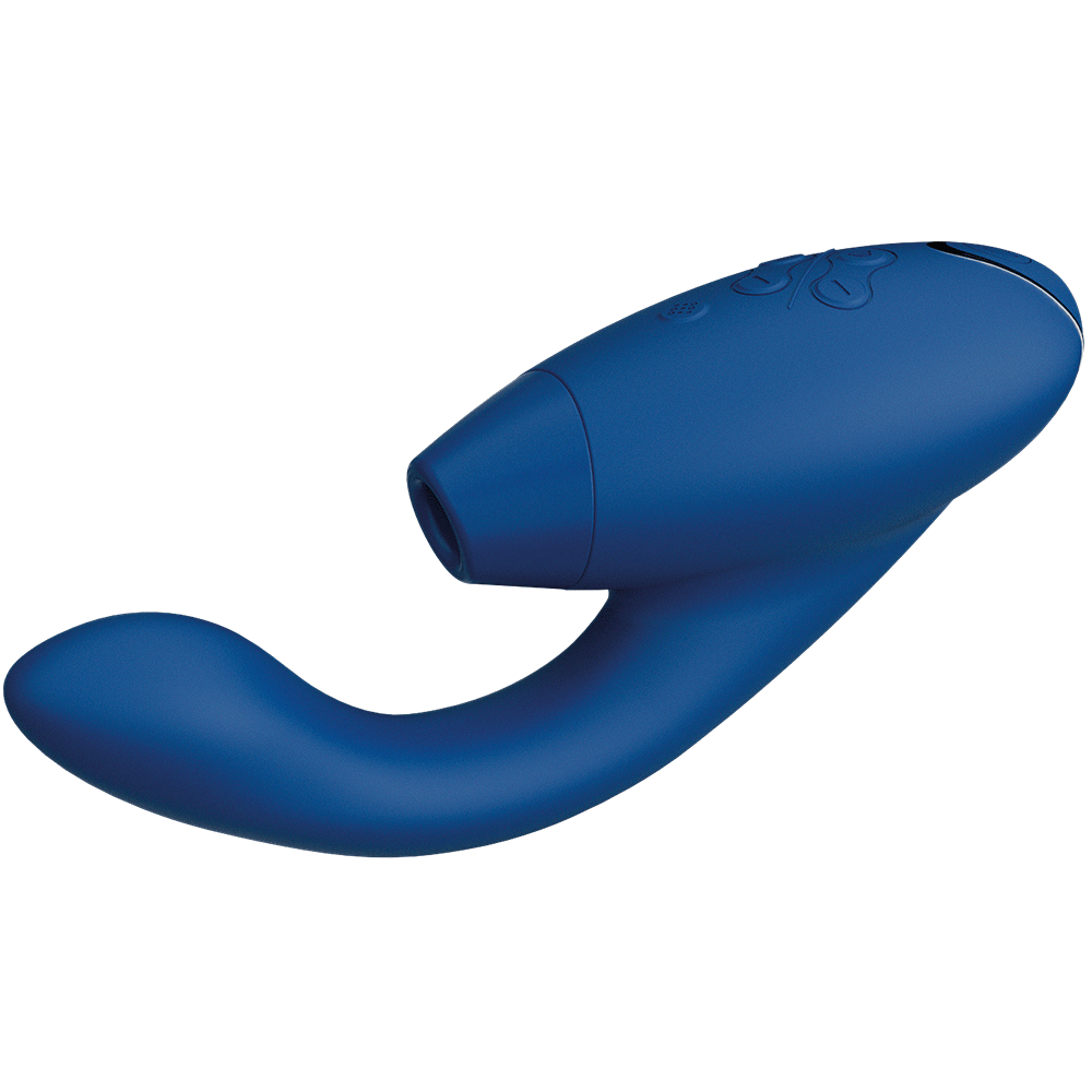 Womanizer Duo 2 Blue Rabbit Lufttrycksvibrator - Lustly