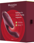 Womanizer Duo 2 Bordeaux Rabbit Lufttrycksvibrator - Lustly