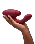 Womanizer Duo 2 Bordeaux Rabbit Lufttrycksvibrator - Lustly