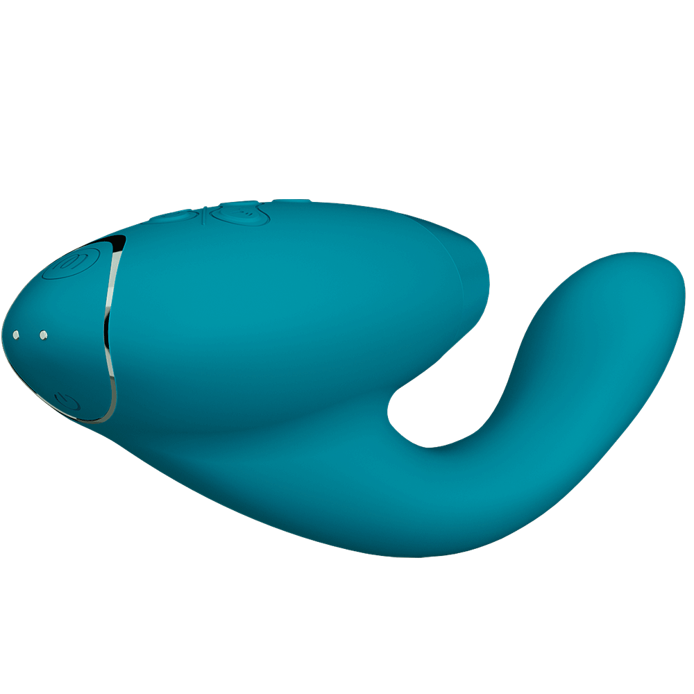 Womanizer Duo 2 Petrol Rabbit Lufttrycksvibrator - Lustly