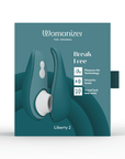 Womanizer Liberty 2 Dark Petrol Lufttrycksvibrator - Lustly